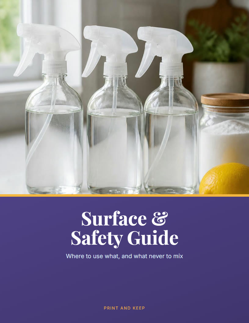 Cover of Surface & safety guide
