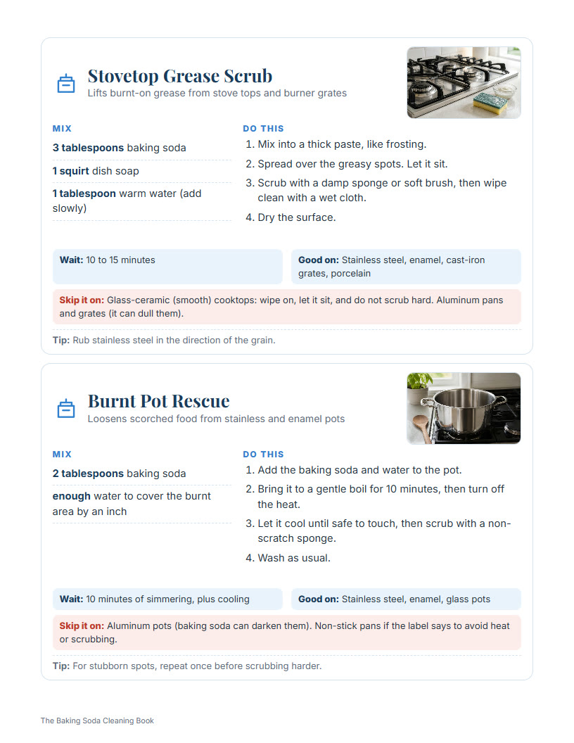 Sample page: Every recipe on one page